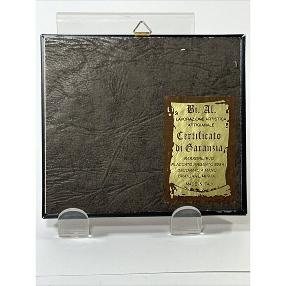 Mini Hand Carved 3D Image Or Romeo And Guiliett Miniature Framed - Picture 5 of 6